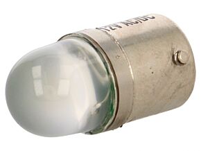 Lampka LED biały BA15S 12VDC 12VAC Lampka LED biały BA15S 12VDC 12VAC