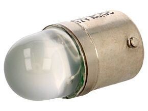 Lampka LED biały BA15S 230VAC