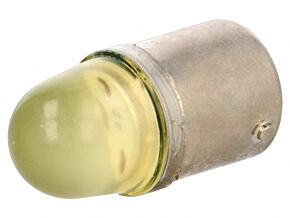 Lampka LED żółty BA15S 24VDC 24VAC Lampka LED żółty BA15S 24VDC 24VAC