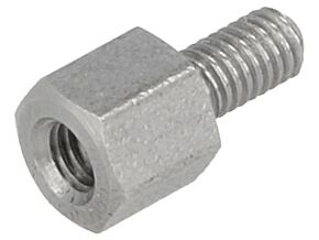 Tulejka dystansowa gwintowana 5mm Gwint wew: M3 Gwint zew: M3 stal nierdzewna Tulejka dystansowa gwintowana 5mm Gwint wew: M3 Gwint zew: M3 stal nierdzewna