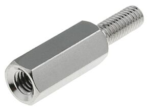 Tulejka dystansowa gwintowana 20mm Gwint wew: M3 Gwint zew: M3 mosiądz Tulejka dystansowa gwintowana 20mm Gwint wew: M3 Gwint zew: M3 mosiądz