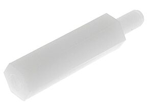 Tulejka dystansowa gwintowana 20mm Gwint wew: M3 zew: M3 poliamid sześciokątna Tulejka dystansowa gwintowana 20mm Gwint wew: M3 zew: M3 poliamid sześciokątna