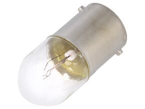 Żarówka miniaturowa BA15S 24VDC Bańka walcowa 5W Żarówka miniaturowa BA15S 24VDC Bańka walcowa 5W