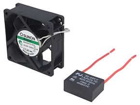 Wentylator AC osiowy 230VAC 70x70x25mm 47,6m3/h 30dBA Vapo Wentylator AC osiowy 230VAC 70x70x25mm 47,6m3/h 30dBA Vapo