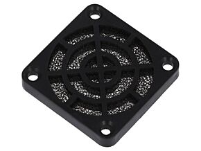 Osłona wentylatora 40x40mm zatrzask, śruba, z filtrem 45ppi Osłona wentylatora 40x40mm zatrzask, śruba, z filtrem 45ppi