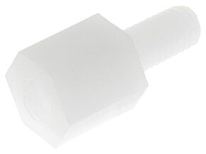 Tulejka dystansowa gwintowana 5mm Gwint wew: M3 zew: M3 poliamid sześciokątna Tulejka dystansowa gwintowana 5mm Gwint wew: M3 zew: M3 poliamid sześciokątna