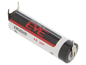 Bateria litowa 3,6V AA EVE 3pin, biegun dodatni 1pin 2700mAh Bateria litowa 3,6V AA EVE 3pin, biegun dodatni 1pin 2700mAh