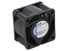 Wentylator 24VDC 40x40x25mm 24m3/h 46dBA kulkowe