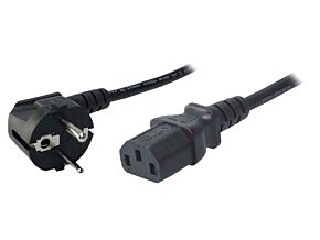 Kabel sieciowy 3m do komputera czarny
