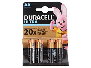 Bateria alkaliczna 1,5V AA DURACELL ULTRA 4szt. Bateria alkaliczna 1,5V AA DURACELL ULTRA 4szt.