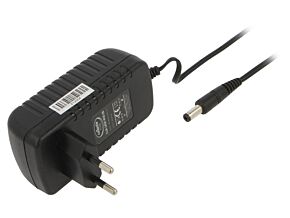 Zasilacz impulsowy stałonapięciowy 24VDC 1A 24W Wyj 5,5/2,5 Zasilacz impulsowy stałonapięciowy 24VDC 1A 24W Wyj 5,5/2,5