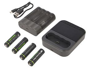 Ładowarka GP do akumulatorów Ni-MH Rozmiar AA, AAA, R03, R6