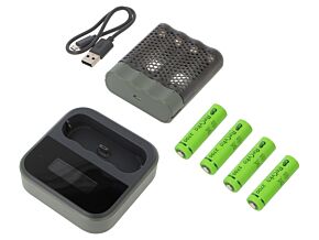 Ładowarka GP do akumulatorów Ni-MH Rozmiar AA, AAA, R03, R6