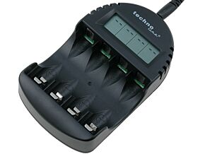 Ładowarka: mikroprocesorowa; Ni-MH; Rozmiar: AA, AAA; 250mA Ładowarka: mikroprocesorowa; Ni-MH; Rozmiar: AA, AAA; 250mA