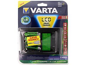 Ładowarka mikroprocesorowa VARTA Ni-MH Rozmiar AA, AAA, R3,R6 Ładowarka mikroprocesorowa VARTA Ni-MH Rozmiar AA, AAA, R3,R6