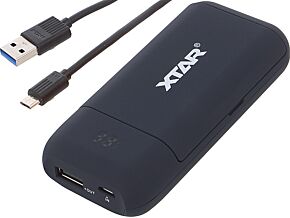 Ładowarka XTAR PB2 BLACK do akumulatorów Li-Ion 3,6/3,7V MR18650