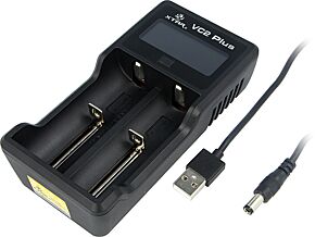 Ładowarka XTAR VC2 PLUS mikroprocesorowa Li-Ion 1A