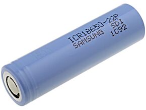 Akumulator Li-Ion MR18650 3,6V/2200mAh fi18,25x65mm 10A
