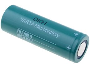Akumulator Ni-MH VARTA A 1,2V 2700mAh Właściwości: niski + Akumulator Ni-MH VARTA A 1,2V 2700mAh Właściwości: niski +