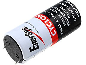 Akumulator kwasowo-ołowiowy 2V 8Ah rozmiar E fi44x100mm Akumulator kwasowo-ołowiowy 2V 8Ah rozmiar E fi44x100mm