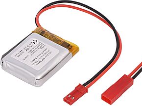Akumulator Li-Po 3,7V 1050mAh z przewodami 10x30x35mm
