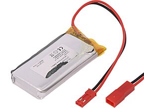 Akumulator Li-Po 3,7V 1700mAh z przewodami 10,5x30,5x58,5mm