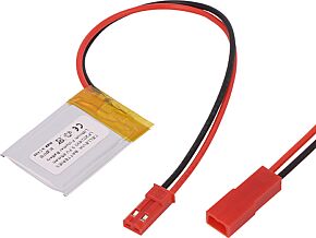 Akumulator Li-Po 3,7V 85mAh z przewodami 2x24x30mm Akumulator Li-Po 3,7V 85mAh z przewodami 2x24x30mm