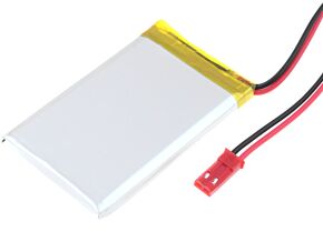 Akumulator Li-Po 3,7V 1350mAh z przewodami 5x37x59mm