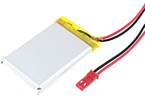 Akumulator Li-Po 3,7V 980mAh z przewodami 5,7x34x50mm Akumulator Li-Po 3,7V 980mAh z przewodami 5,7x34x50mm
