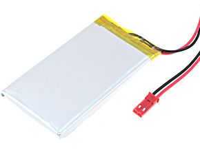 Akumulator Li-Po 3,7V 1500mAh z przewodami 5,8x40x70mm Akumulator Li-Po 3,7V 1500mAh z przewodami 5,8x40x70mm