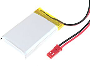 Akumulator Li-Po 3,7V 850mAh z przewodami 6x30x48mm Akumulator Li-Po 3,7V 850mAh z przewodami 6x30x48mm