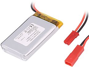 Akumulator Li-Po 3,7V 1000mAh z przewodami 7x30x48mm