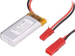 Akumulator Li-Po 3,7V 620mAh z przewodami 8,5x20x40mm Akumulator Li-Po 3,7V 620mAh z przewodami 8,5x20x40mm