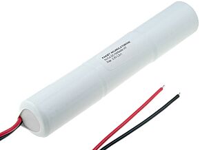 Akumulator SubC(SC) 3,6V Ni-Cd 1500mAh 23x129mm przewody