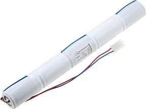 Akumulator R20(D) 6V Ni-Cd 4000mAh przewody z wtykiem TAMIYA