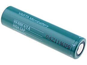 Akumulator Ni-MH 4/3A 1,2V 4000mAh VARTA niski +