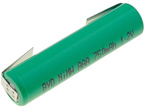 Akumulator Ni-MH AAA, R3 1,2V 700mAh z blaszkami lutowniczymi Akumulator Ni-MH AAA, R3 1,2V 700mAh z blaszkami lutowniczymi