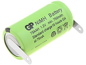 Akumulator Ni-MH 2/3AA,2/3R6 1,2V 750mAh Akumulator Ni-MH 2/3AA,2/3R6 1,2V 750mAh