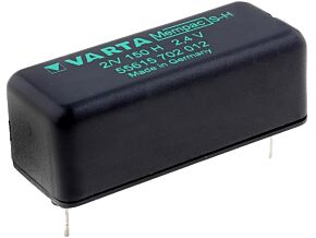 Akumulator Ni-MH 2,4V 150mAh 42,4x17x16mm