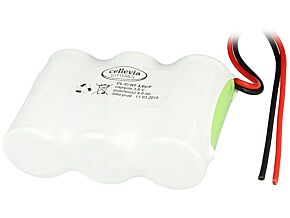 Akumulator Ni-MH C 3,6V 4000mAh Wyprowadzenie przewody 250mm Akumulator Ni-MH C 3,6V 4000mAh Wyprowadzenie przewody 250mm