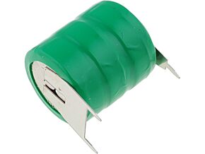 Akumulator Ni-MH 3,6V 80mAh Wypr 3pin fi16x18mm Temp -20÷65°C Akumulator Ni-MH 3,6V 80mAh Wypr 3pin fi16x18mm Temp -20÷65°C