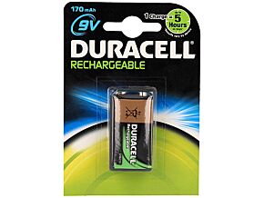 Akumulator Ni-MH 6F22 9V 170mAh Duracell