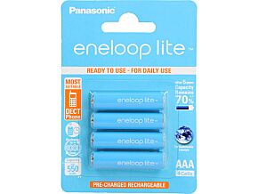 Akumulator Ni-MH PANASONIC AAA 1,2V 550mAh ENELOOP LITE