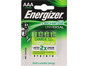 Akumulator Ni-MH ENERGIZER AAA/R3 1,2V 500mAh 4szt. Akumulator Ni-MH ENERGIZER AAA/R3 1,2V 500mAh 4szt.