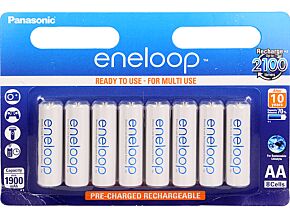 Akumulator Ni-MH AA PANASONIC 1,2V 1900mAh ENELOOP fi14,35x50,4mm Il.bat:8