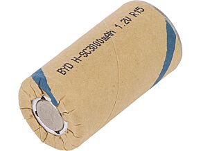 Akumulator Ni-MH SubC 1,2V 3000mAh fi23x44mm