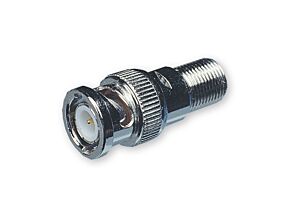 Przejście wtyk BNC - gniazdo typu F Przejście wtyk BNC - gniazdo typu F