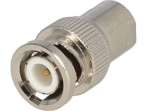 Adapter BNC wtyk - FME męski Adapter BNC wtyk - FME męski