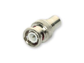 Przejście gniazdo Cinch – wtyk BNC Przejście gniazdo Cinch – wtyk BNC