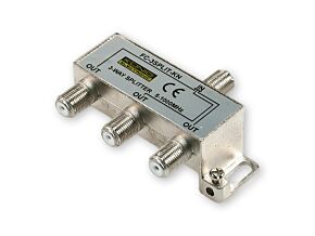 Rozgałęźnik typu F 1x wejście – 3x wyjście Rozgałęźnik typu F 1x wejście – 3x wyjście